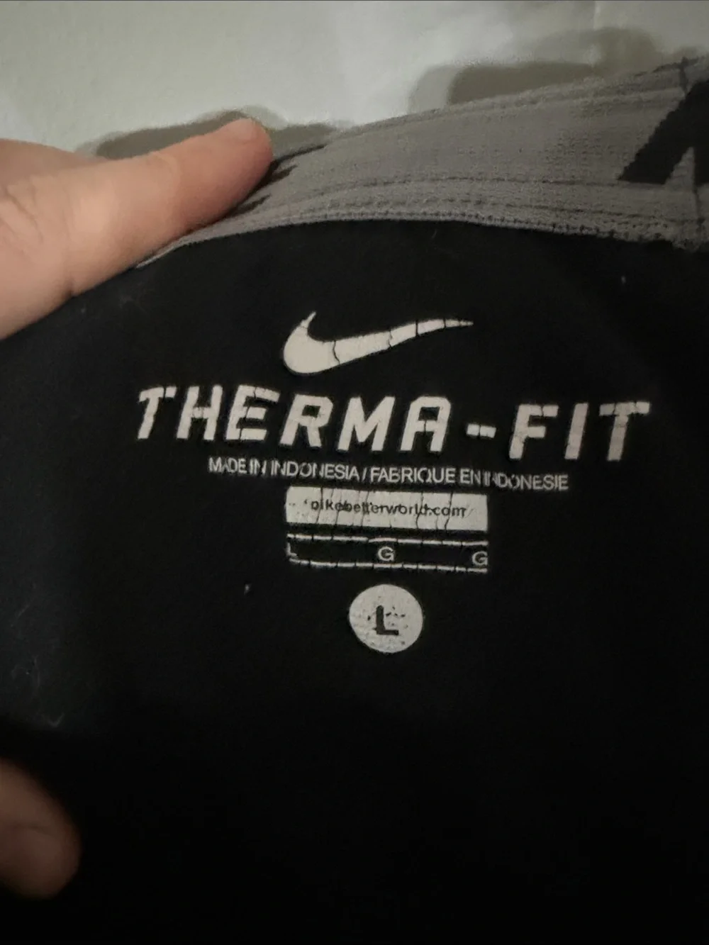 Nike Black Men’s Training Joggers with Swoosh